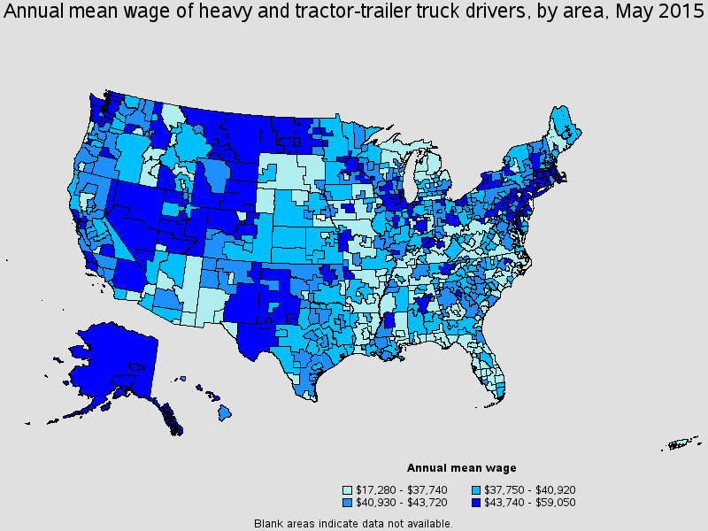 Area annual mean wage